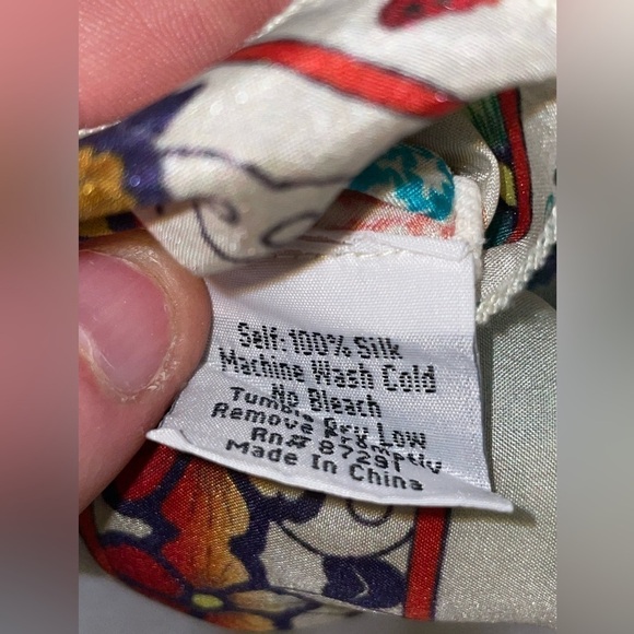 Johnny Was Poncho Blouse, Boho Pullover with Buttons, multi Large​​​​​​​​​​​ - Picture 11 of 11